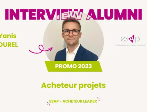 Yanis, acheteur projets