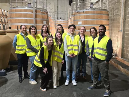 ESAP-Bordeaux-visite-Kressmann